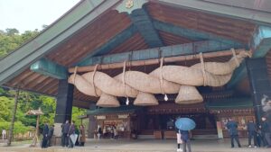 島根県旅行日記　出雲大社に初参拝しました